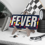 Indiana Fever Vanity Plate in 12" × 6" | Chix Sports