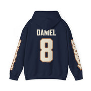 Izzy Daniel Goldeneyes Unisex Hoodie in Navy | Chix Sports