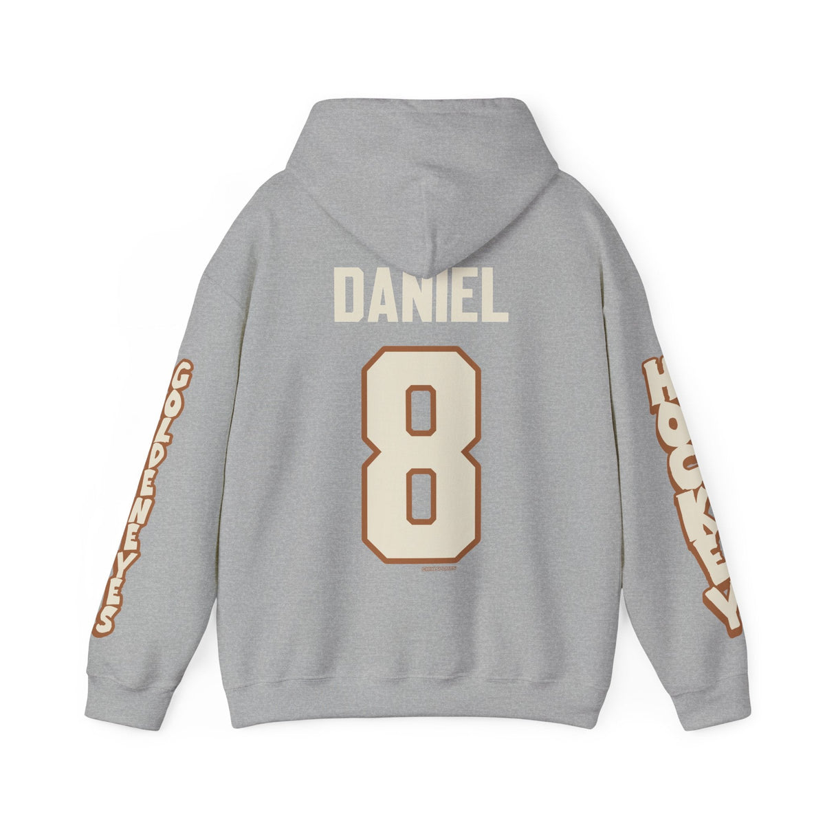 Izzy Daniel Goldeneyes Unisex Hoodie in Sport Grey | Chix Sports