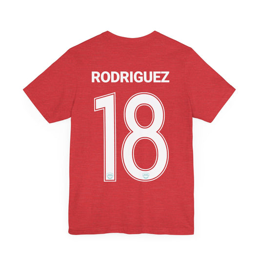 Izzy Rodriguez Current Soccer Soft Poly - blend T-shirt | Chix Sports