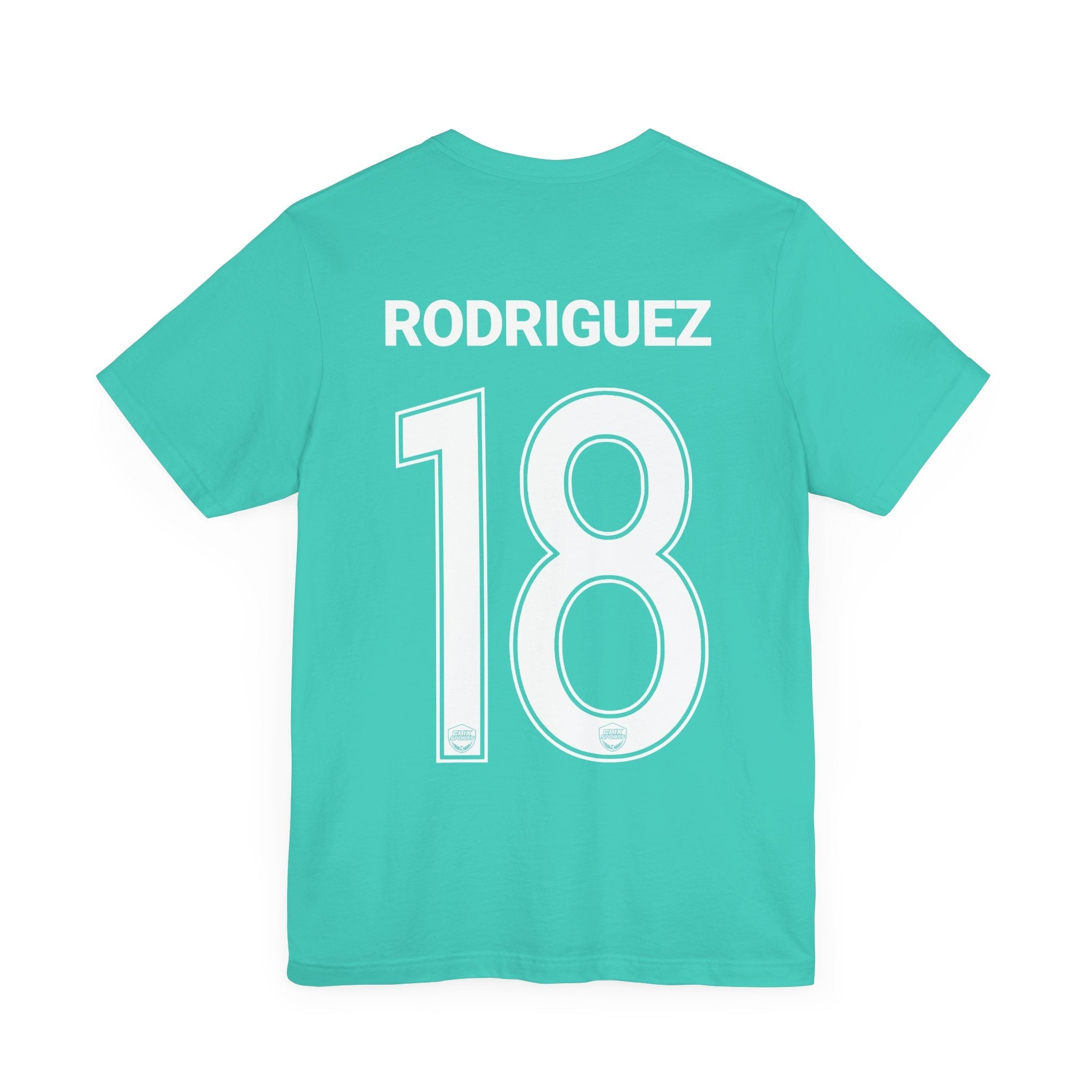 Izzy Rodriguez Current Soccer Soft Poly - blend T-shirt | Chix Sports