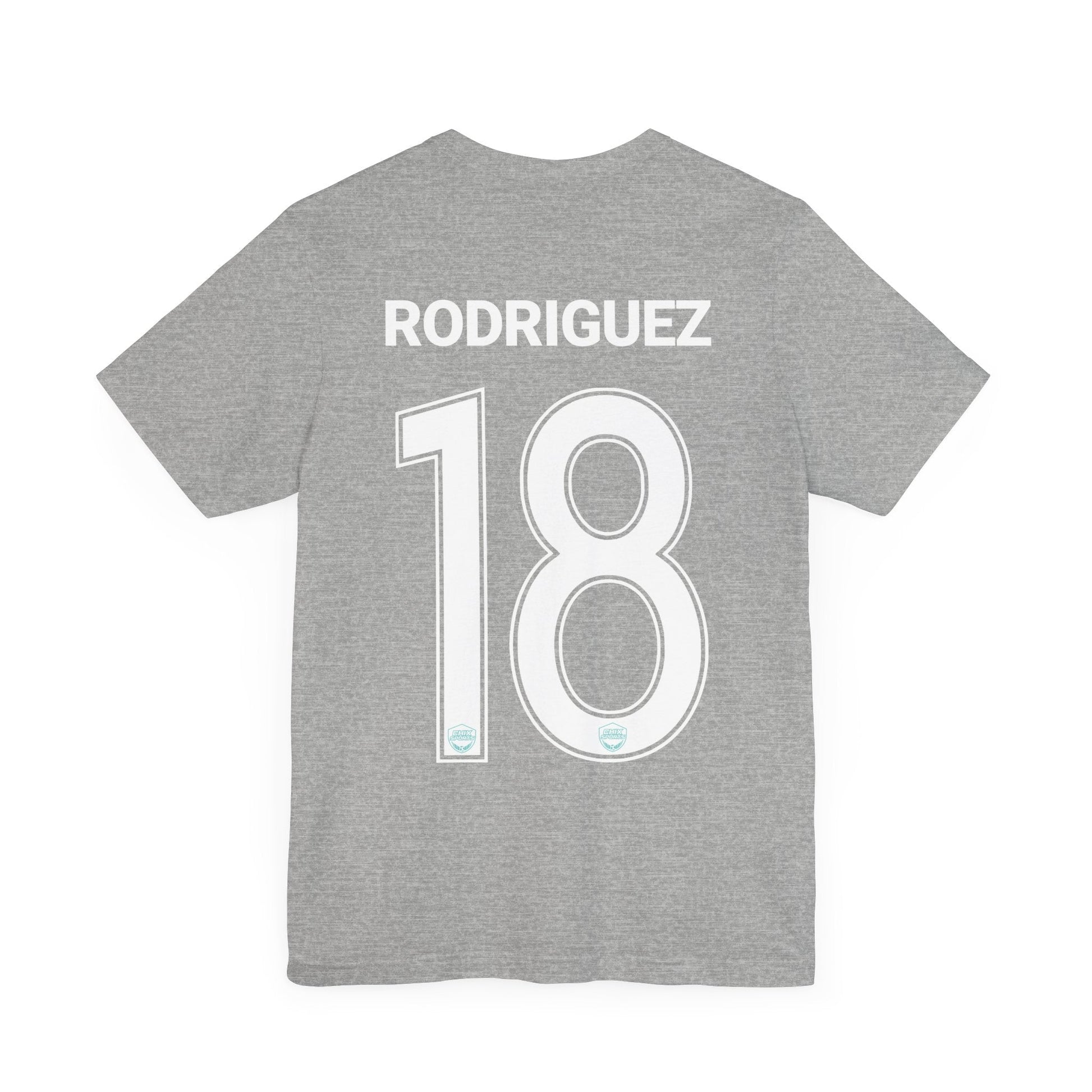 Izzy Rodriguez Current Soccer Soft Poly - blend T-shirt | Chix Sports