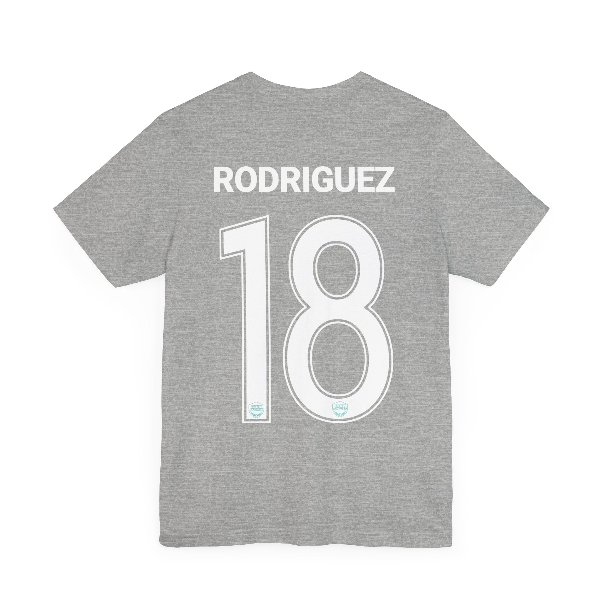 Izzy Rodriguez Current Soccer Soft Poly - blend T-shirt | Chix Sports