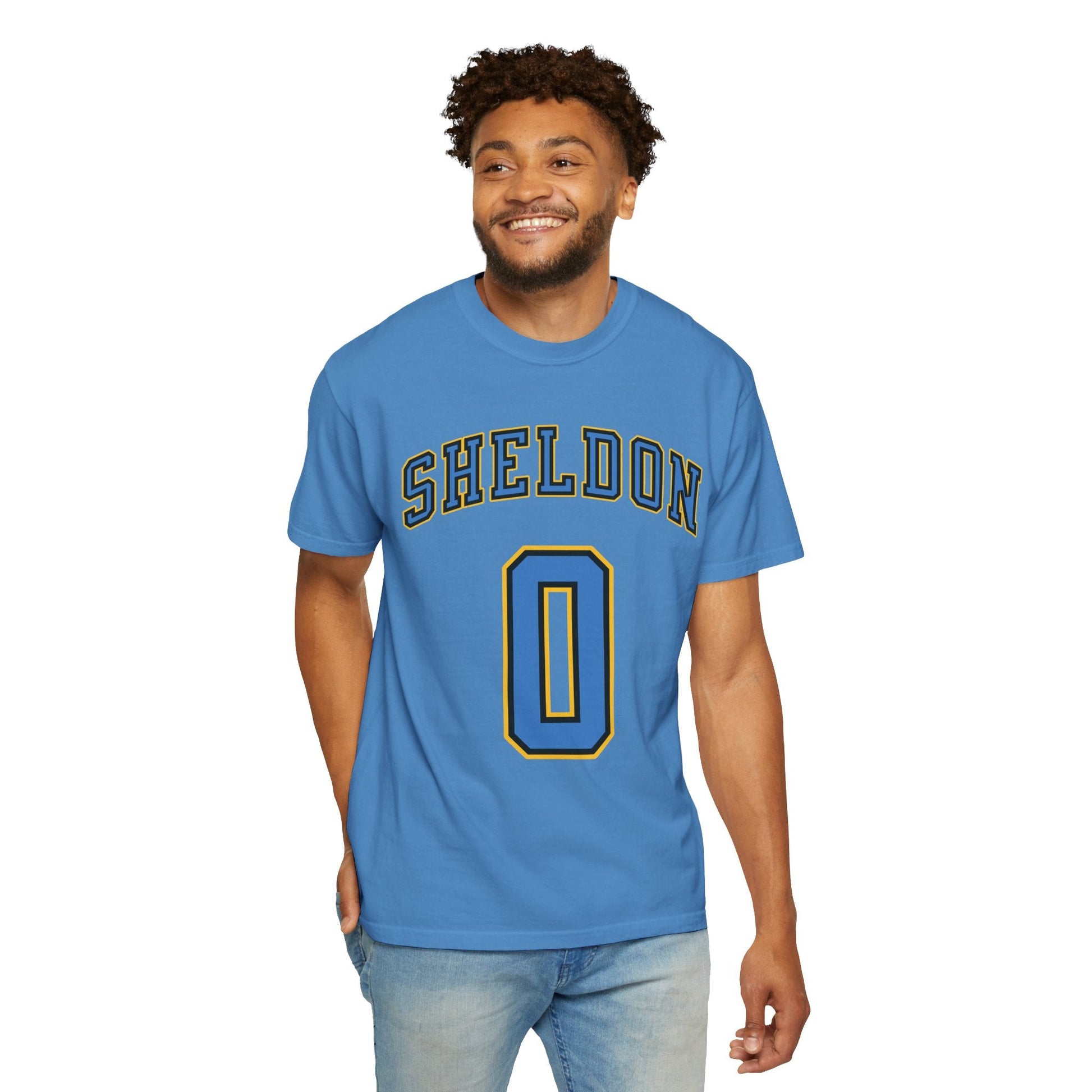 Jacy Sheldon Premium Sky Shirt | Chix Sports