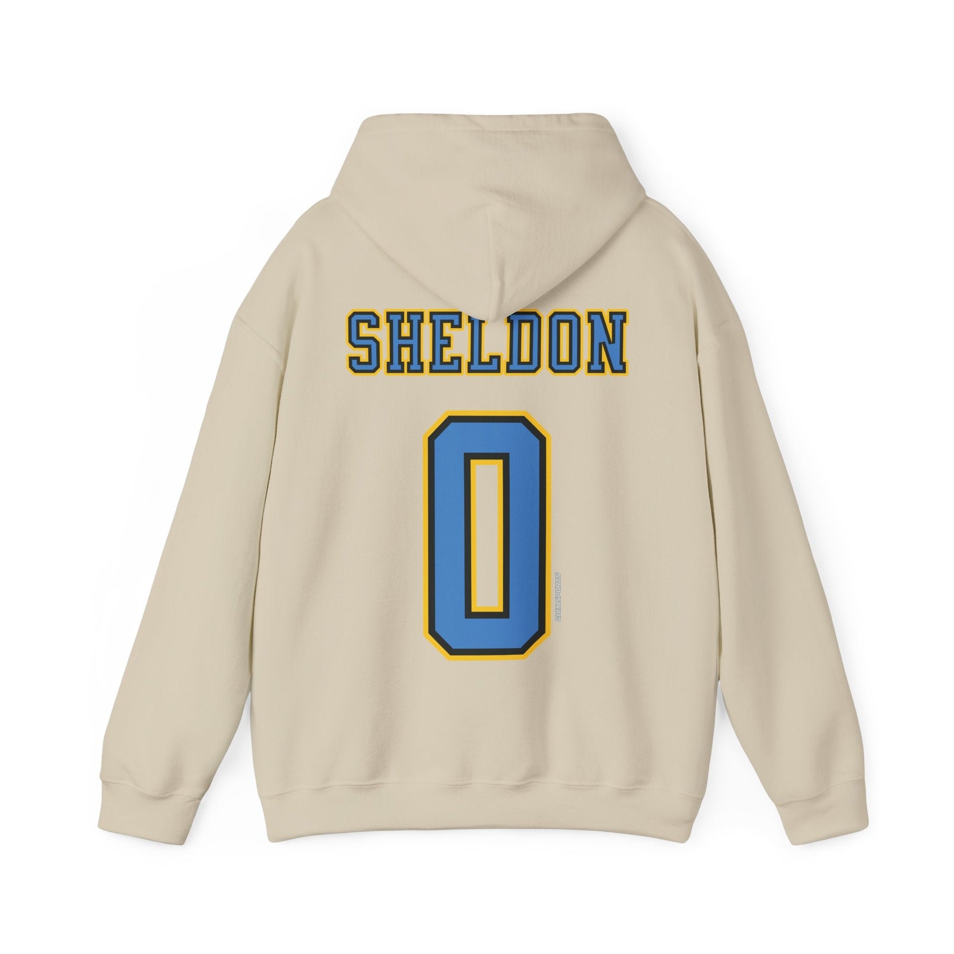 Jacy Sheldon Sky Unisex Jersey Hoodie | Chix Sports