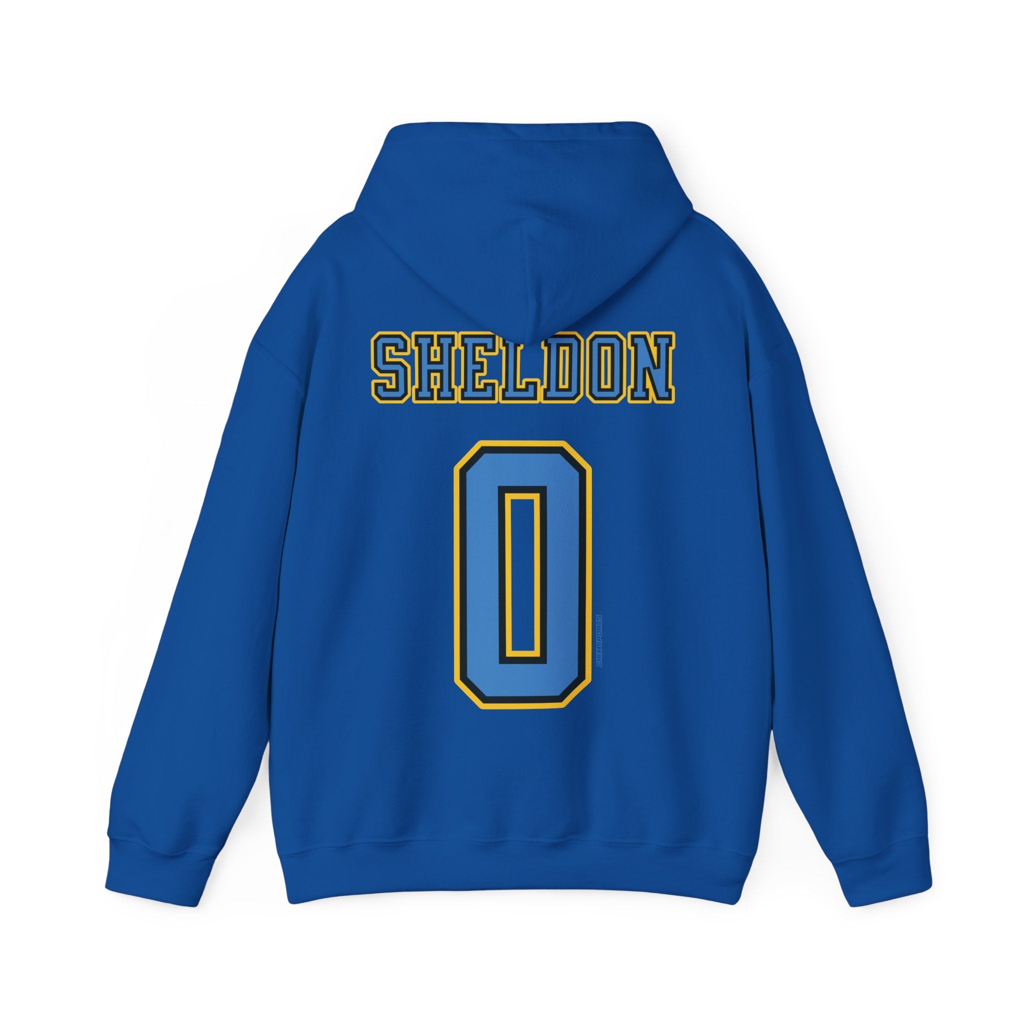 Jacy Sheldon Sky Unisex Jersey Hoodie | Chix Sports