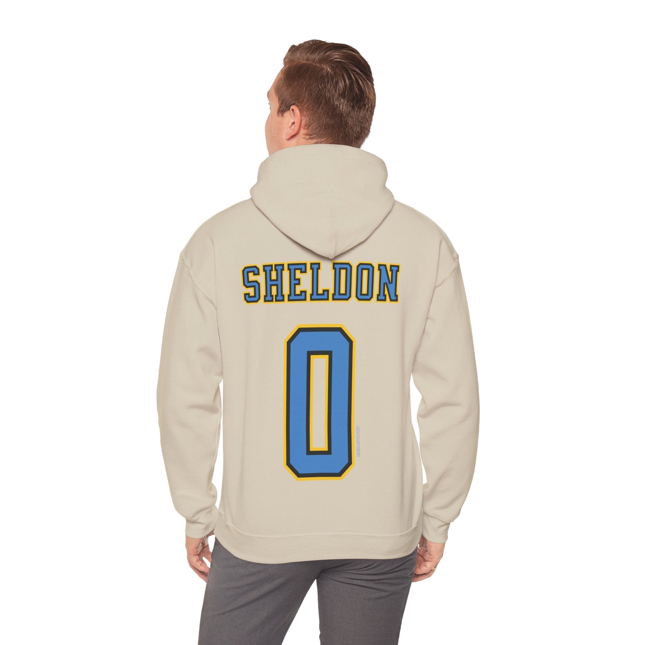 Jacy Sheldon Sky Unisex Jersey Hoodie | Chix Sports