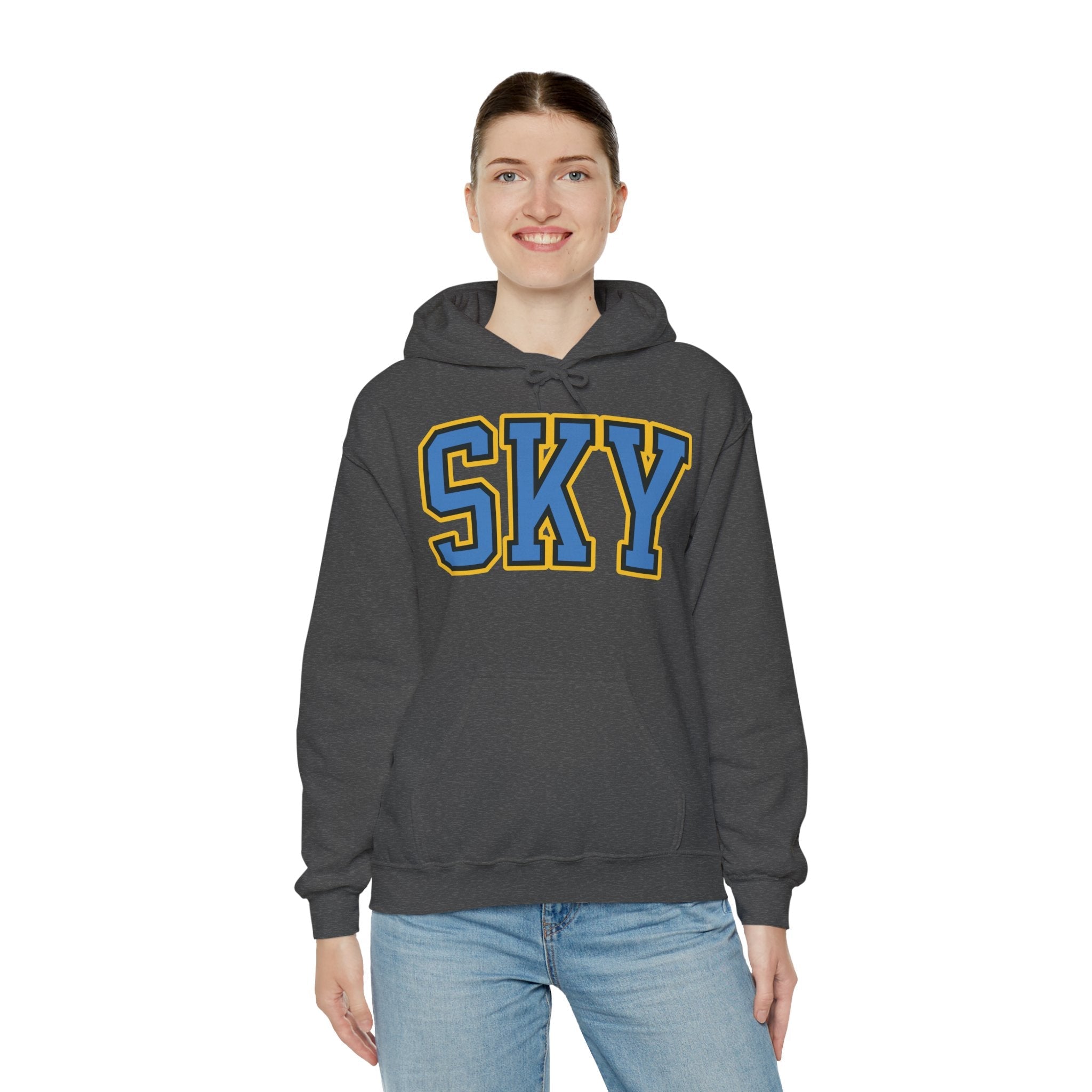 Jacy Sheldon Sky Unisex Jersey Hoodie | Chix Sports