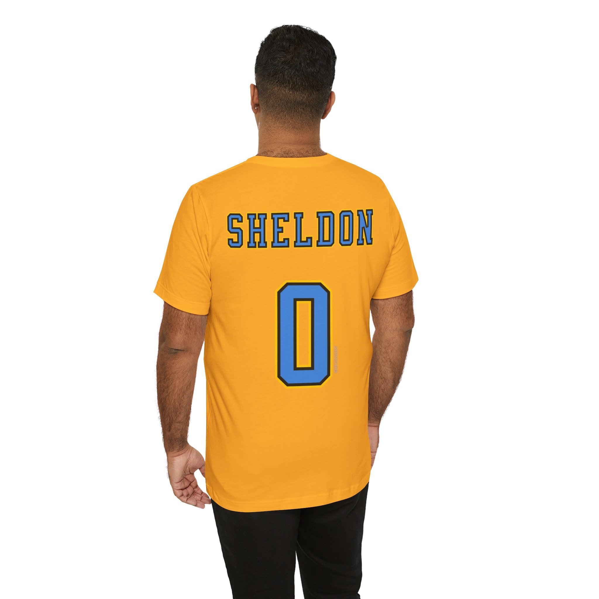 Jacy Sheldon Sky Unisex Jersey T-shirt | Chix Sports