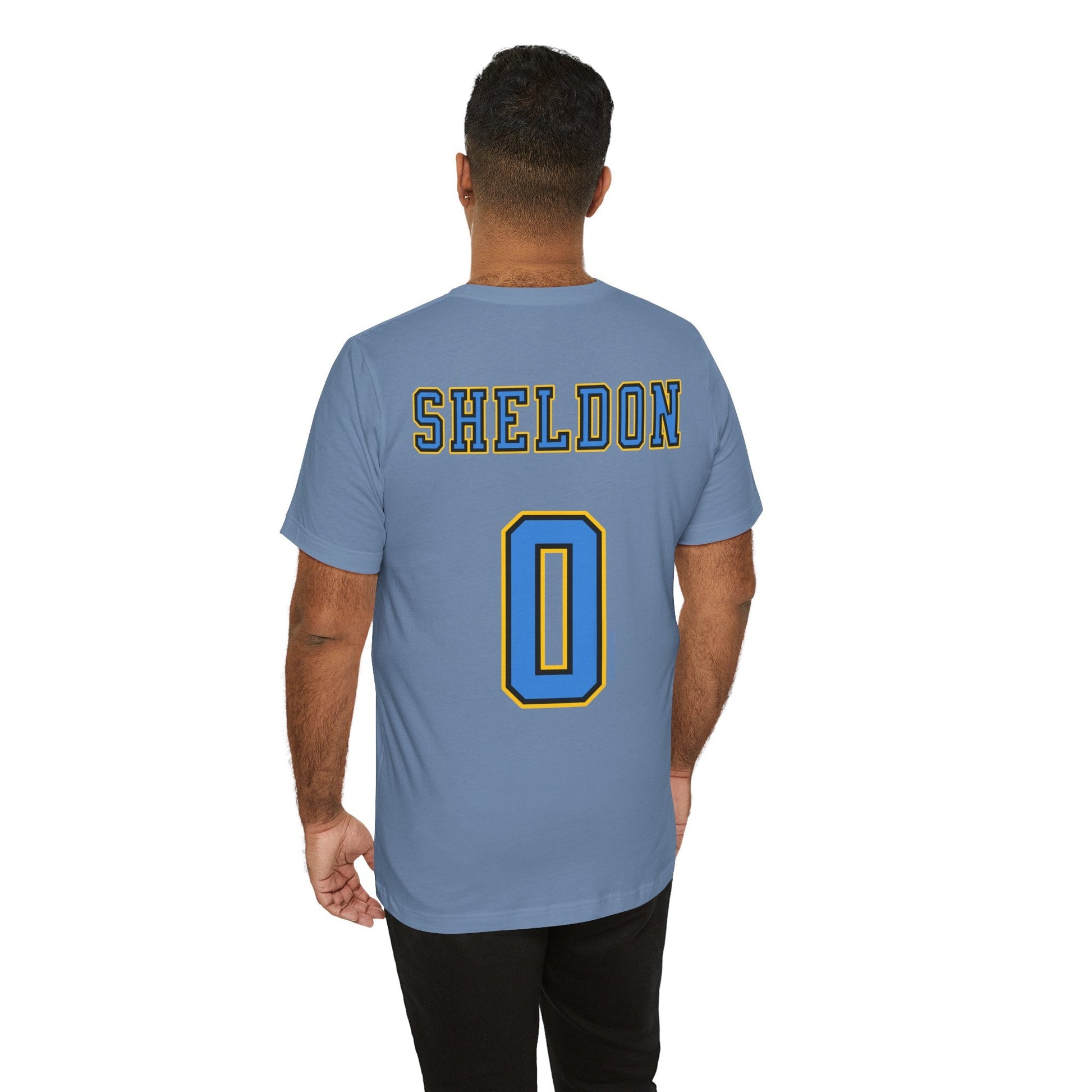 Jacy Sheldon Sky Unisex Jersey T-shirt | Chix Sports