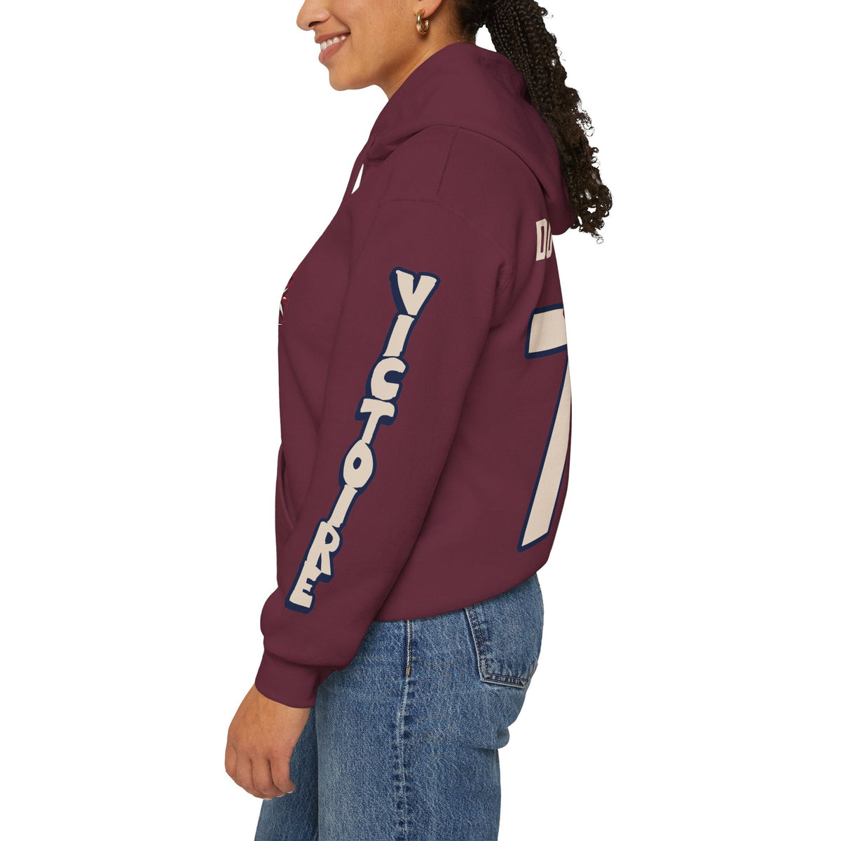 Jade Downie-Landry Victoire Unisex City Hoodie in Sport Grey | Chix Sports