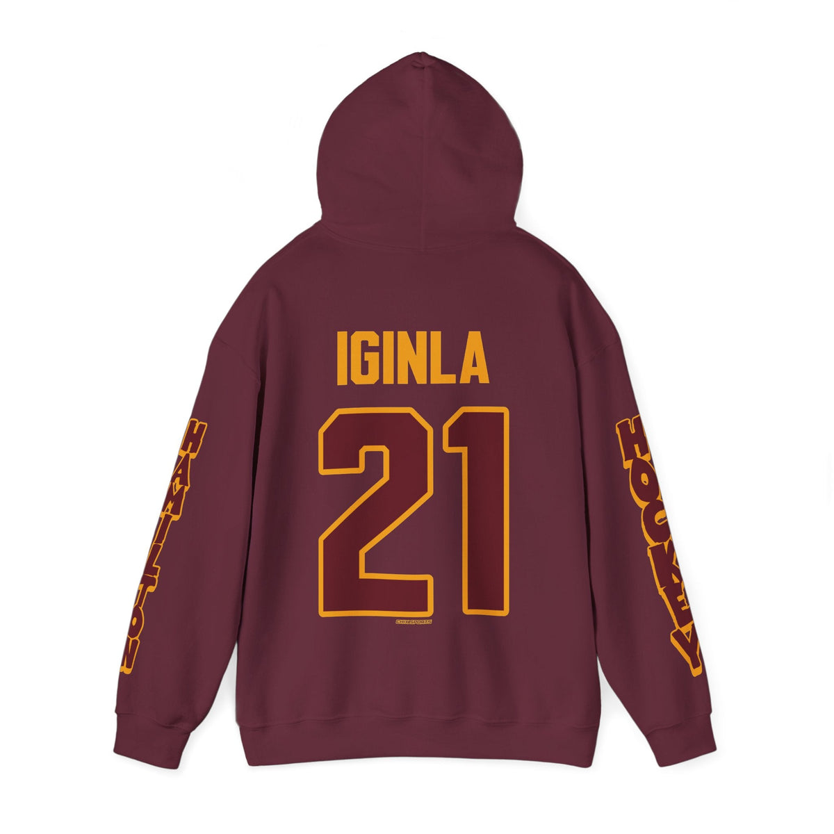 Jade Iginla Hamilton Expansion Unisex Hoodie in Maroon | Chix Sports