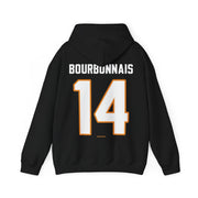 Jaime Bourbonnaise Sirens Unisex Hoodie in Black | Chix Sports