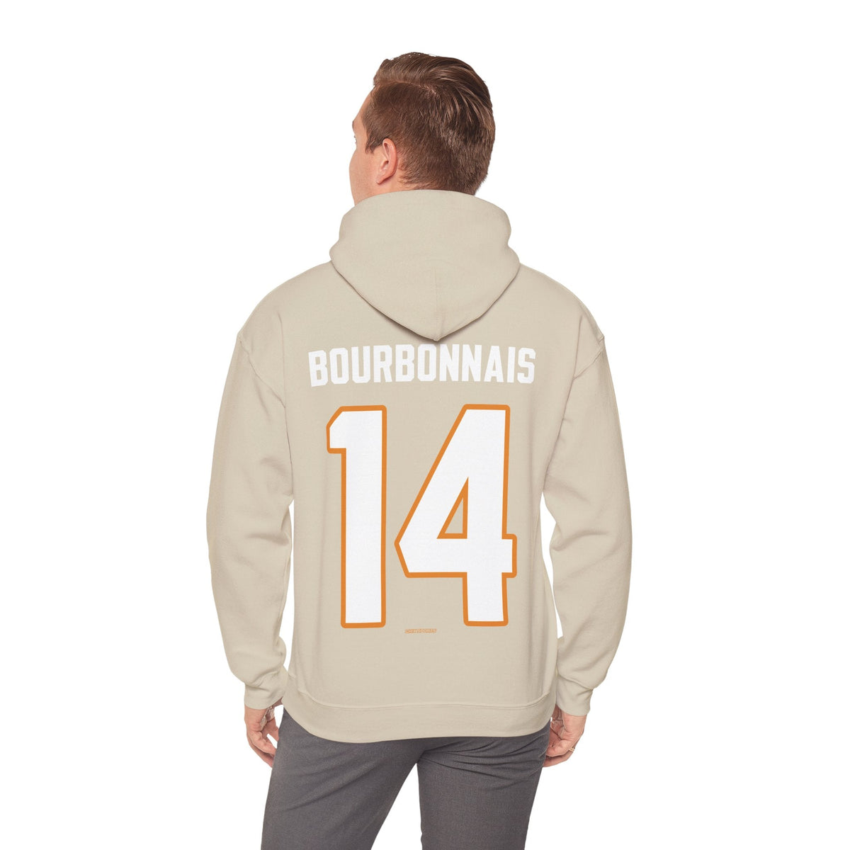 Jaime Bourbonnaise Sirens Unisex Hoodie in Heliconia | Chix Sports