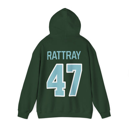 Jaime Lee Rattray 47 Heavy Fleet Hoodie - No Sleeve Print | Chix Sports