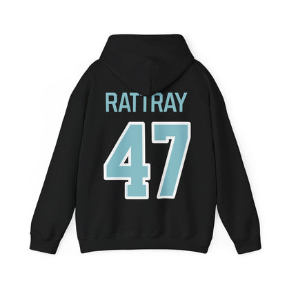 Jaime Lee Rattray 47 Heavy Fleet Hoodie - No Sleeve Print | Chix Sports