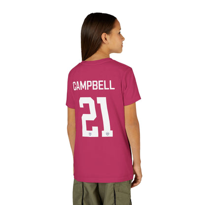 Jane Campbell Kids Women's Soccer Softblend Shirt | Chix Sports