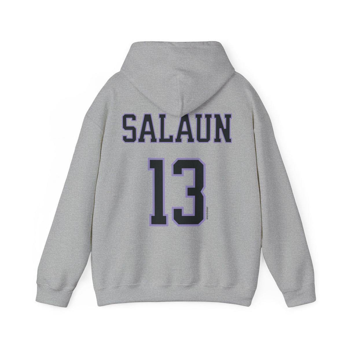 Janelle Salaun Valkyries Unisex Jersey Hoodie in Sport Grey | Chix Sports