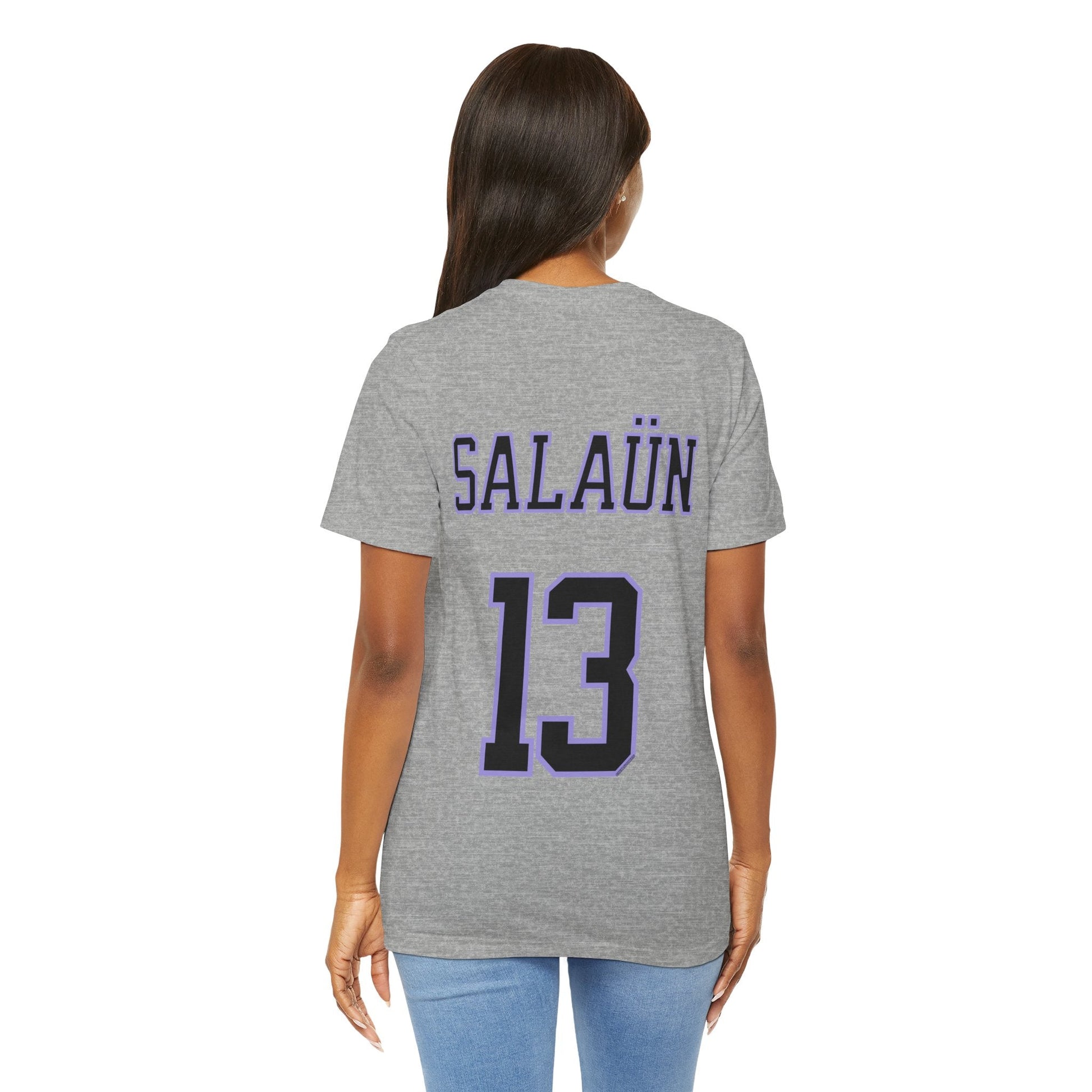 Janelle Salaun Valkyries Unisex Jersey T-shirt | Chix Sports