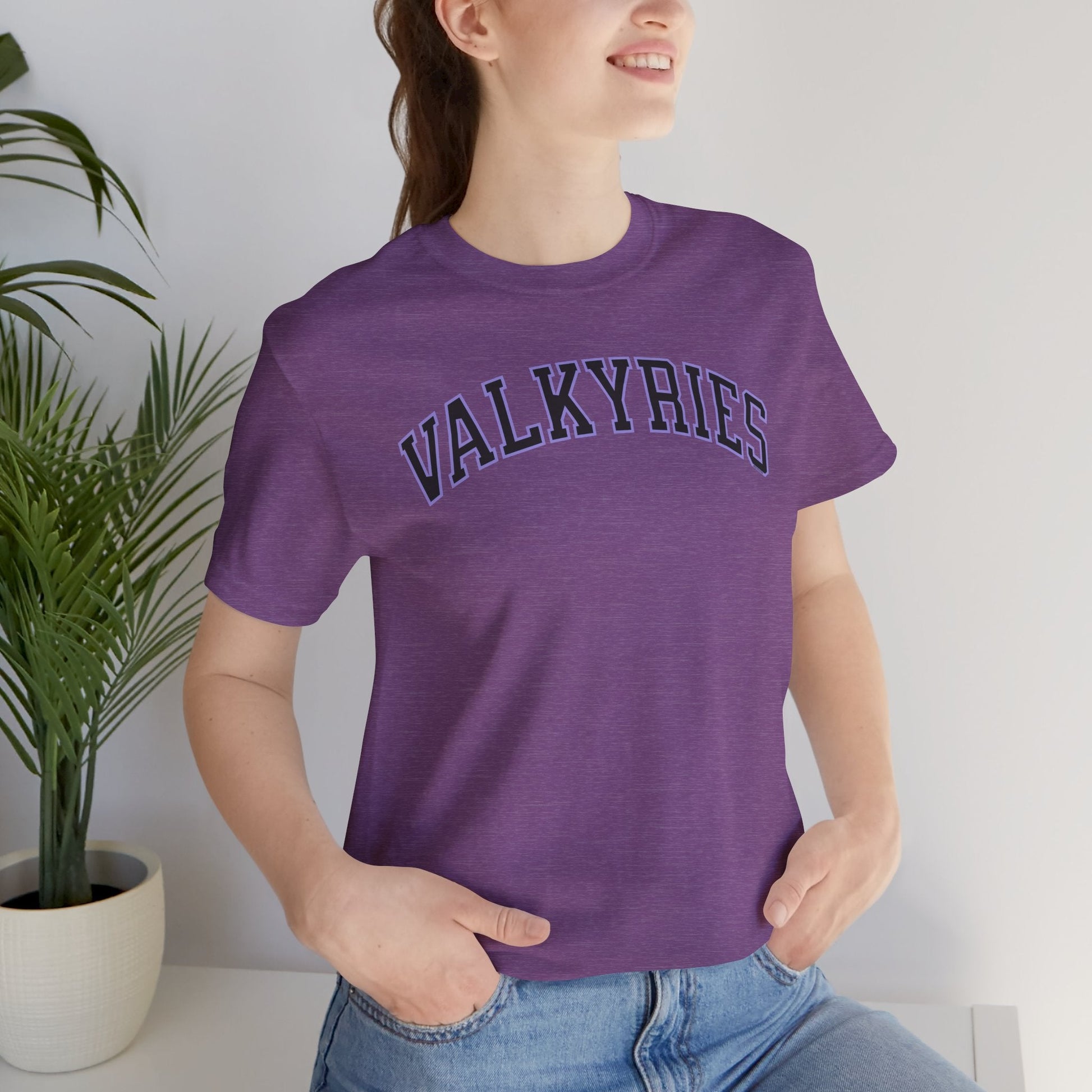 Janelle Salaun Valkyries Unisex Jersey T-shirt | Chix Sports
