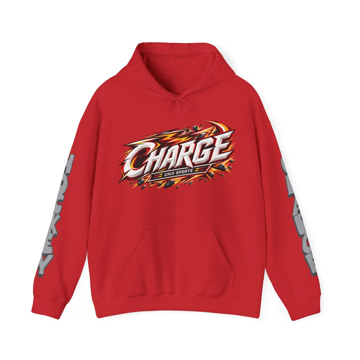 Jenna Buglioni Charge Unisex Power Hoodie in Gold | Chix Sports