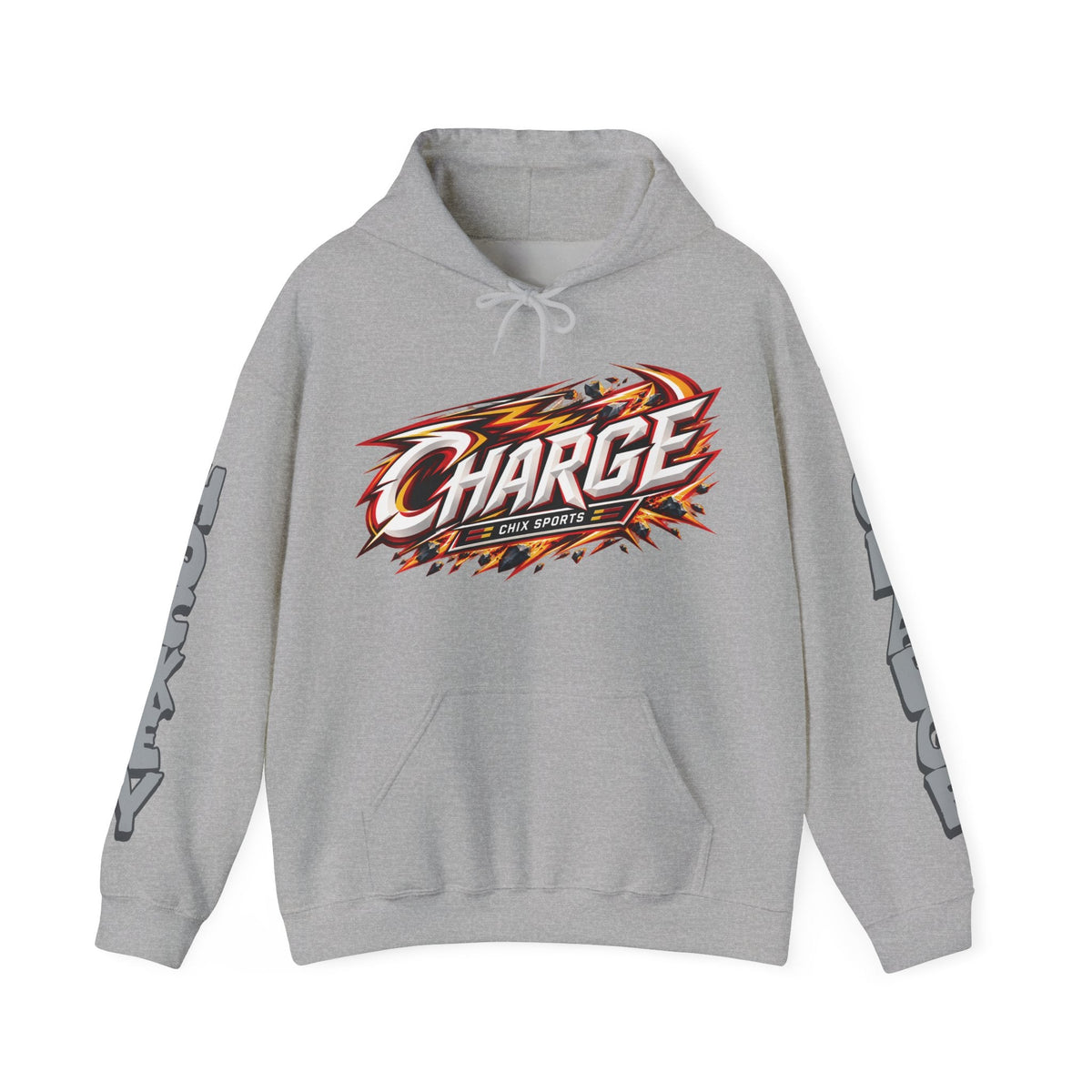 Jenna Buglioni Charge Unisex Power Hoodie in Gold | Chix Sports
