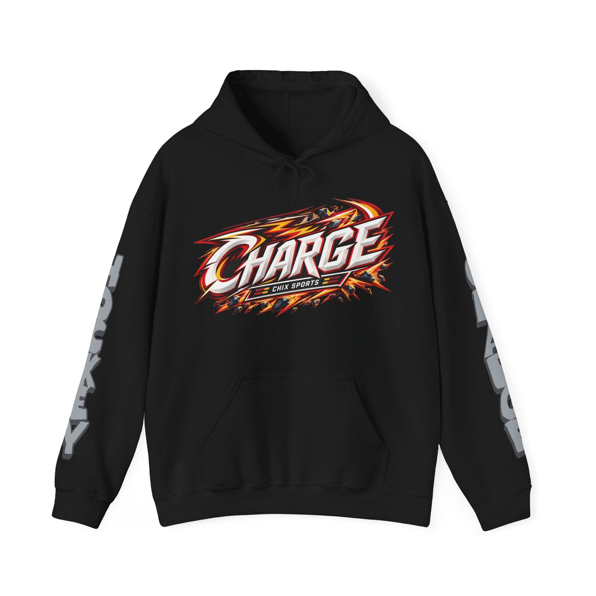Jenna Buglioni Charge Unisex Power Hoodie in Gold | Chix Sports