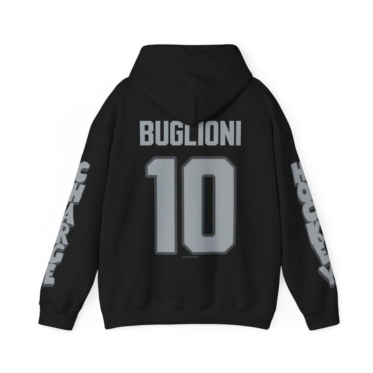 Jenna Buglioni Charge Unisex Power Hoodie in Black | Chix Sports