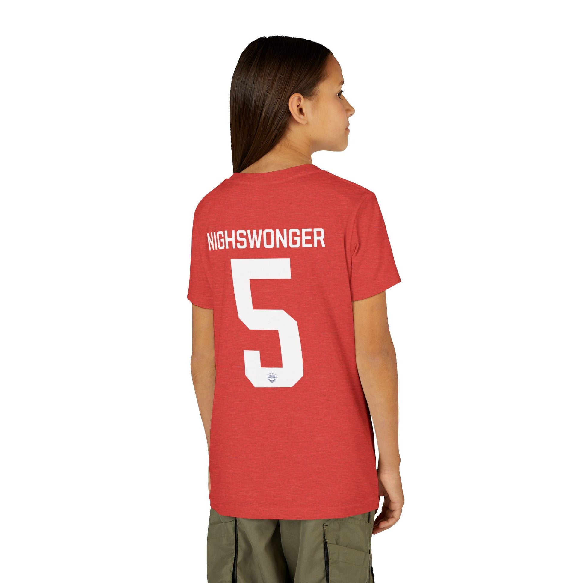 Jenna Nighswonger Kids Women's Soccer Softblend Shirt | Chix Sports