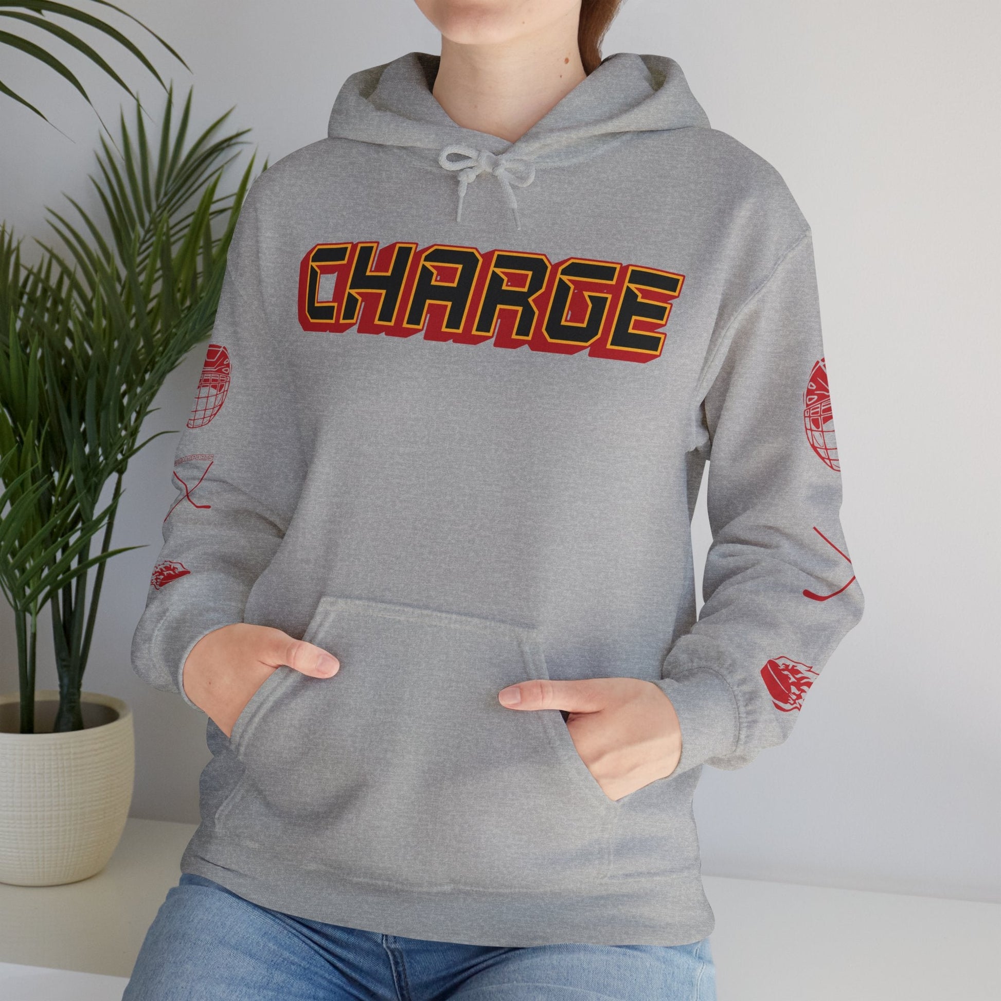 Jessica Adolfsson 9 Charge Hockey Heavy Unisex Hoodie | Chix Sports