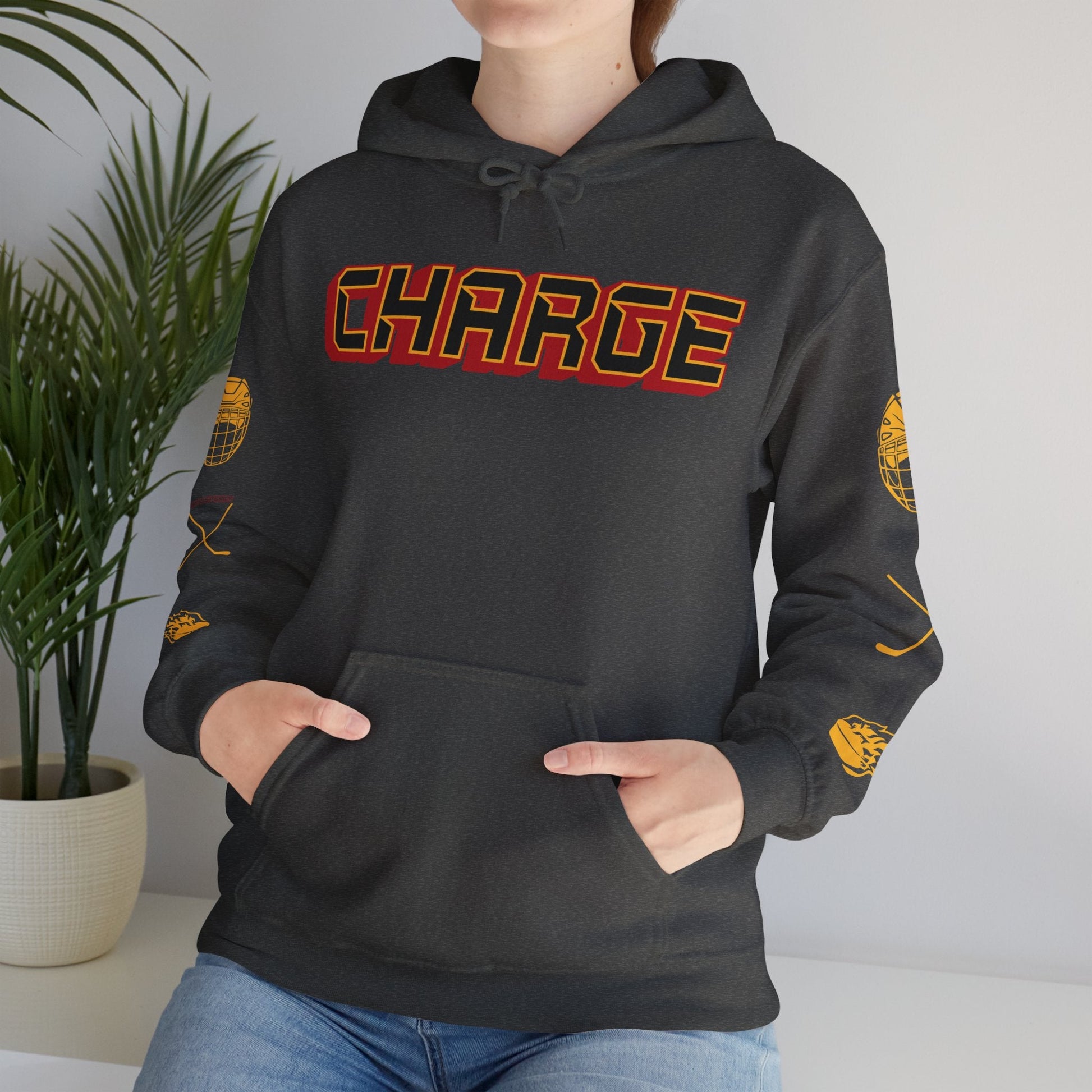 Jessica Adolfsson 9 Charge Hockey Heavy Unisex Hoodie | Chix Sports
