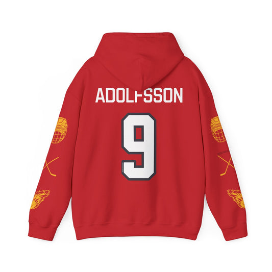 Jessica Adolfsson 9 Charge Hockey Heavy Unisex Hoodie | Chix Sports