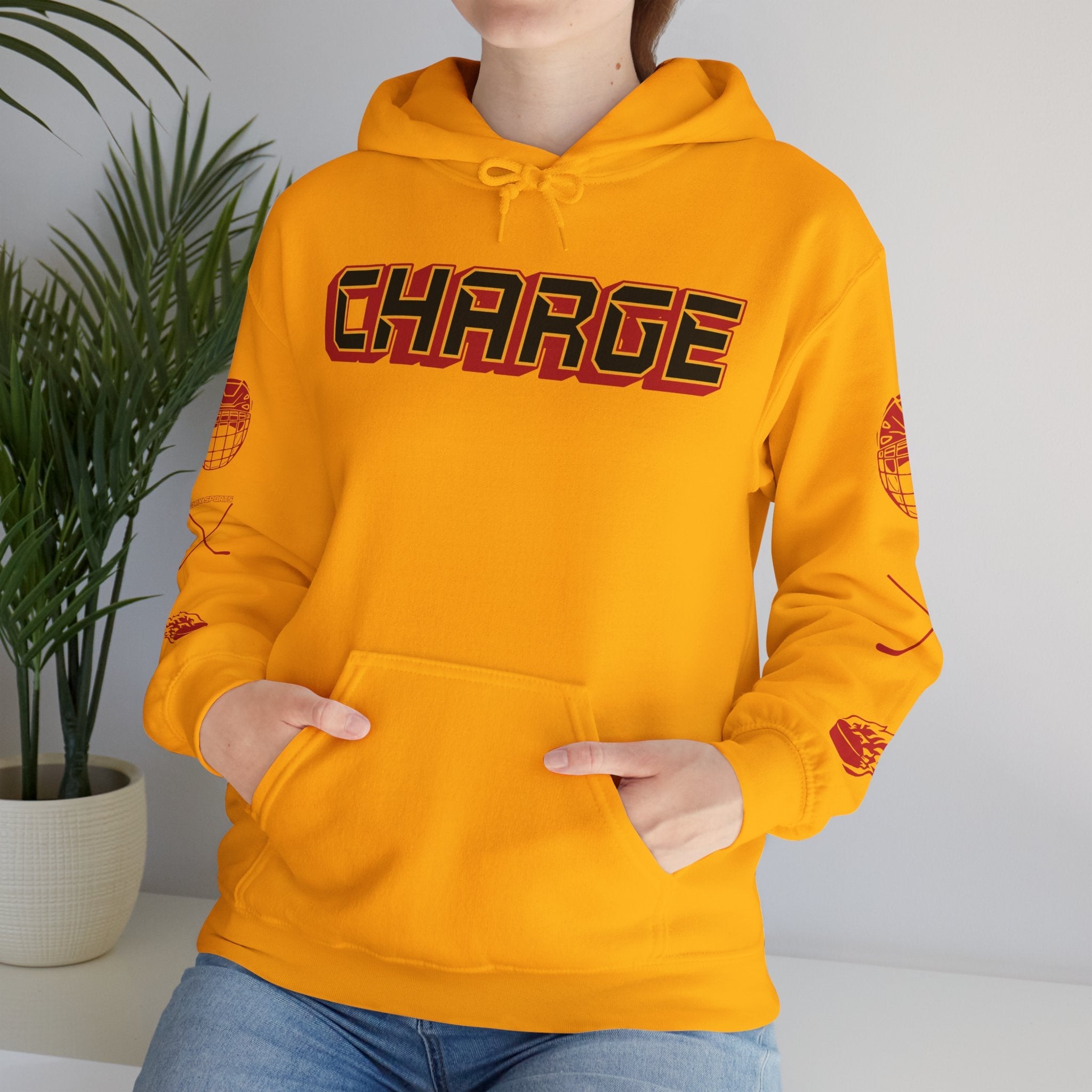Jessica Adolfsson 9 Charge Hockey Heavy Unisex Hoodie | Chix Sports