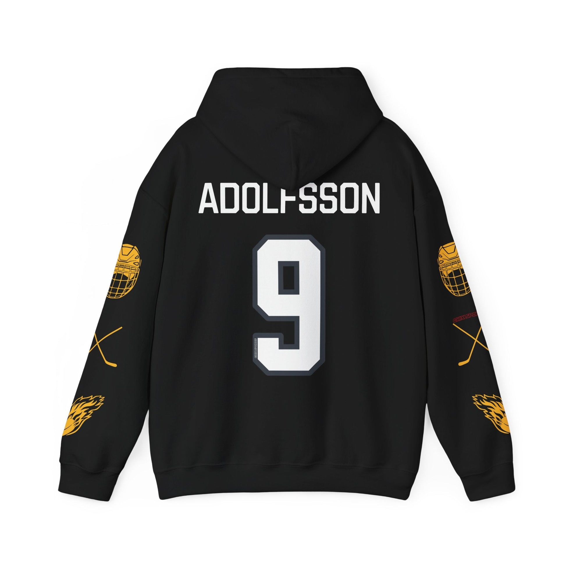 Jessica Adolfsson 9 Charge Hockey Heavy Unisex Hoodie | Chix Sports