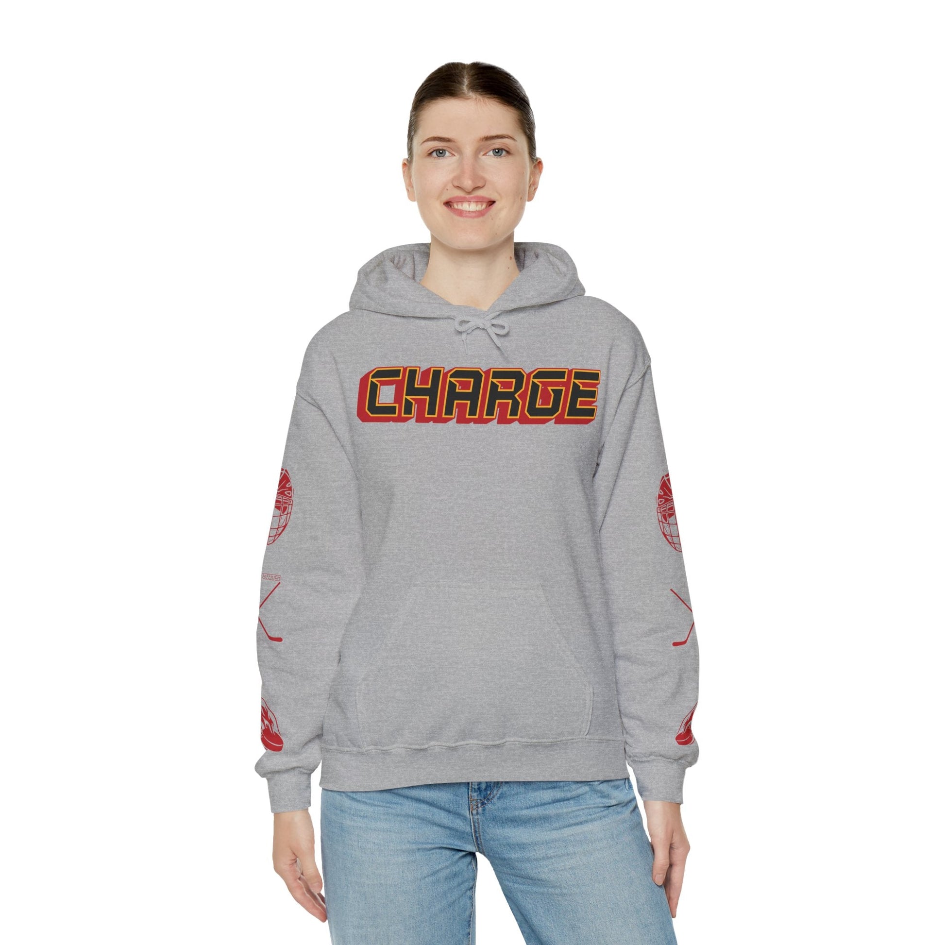 Jessica Adolfsson 9 Charge Hockey Heavy Unisex Hoodie | Chix Sports