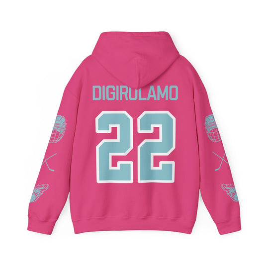 Jessica Digirolamo 22 Heavy Fleet Hoodie | Chix Sports