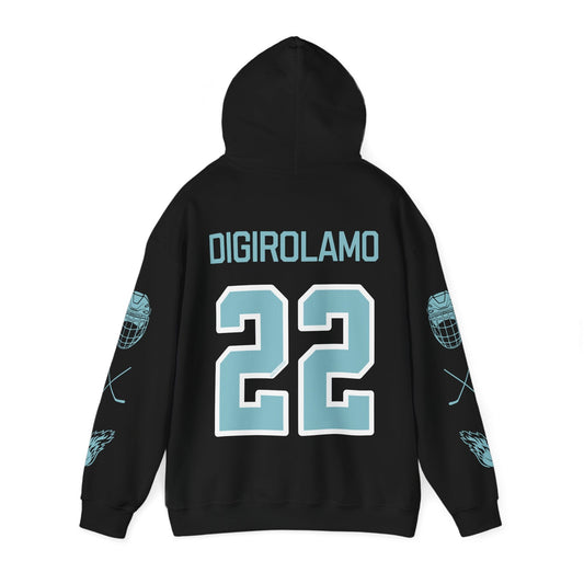 Jessica Digirolamo 22 Heavy Fleet Hoodie | Chix Sports