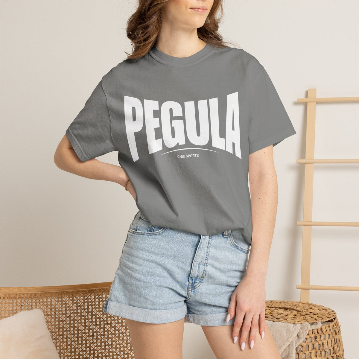 Jessica Pegula Premium Unisex Fan Shirt in Red | Chix Sports
