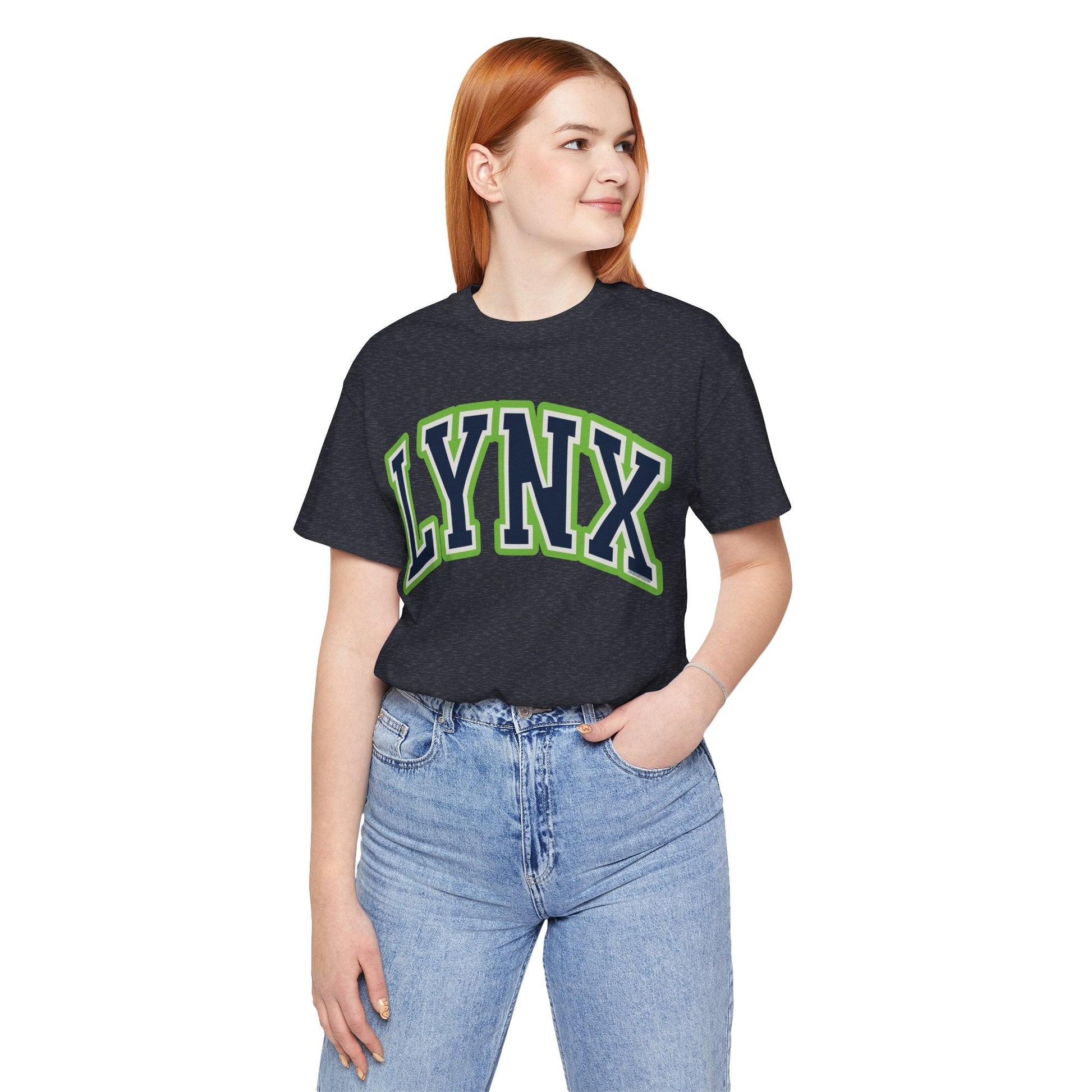 Jessica Shepard Lynx Unisex Jersey T-shirt | Chix Sports