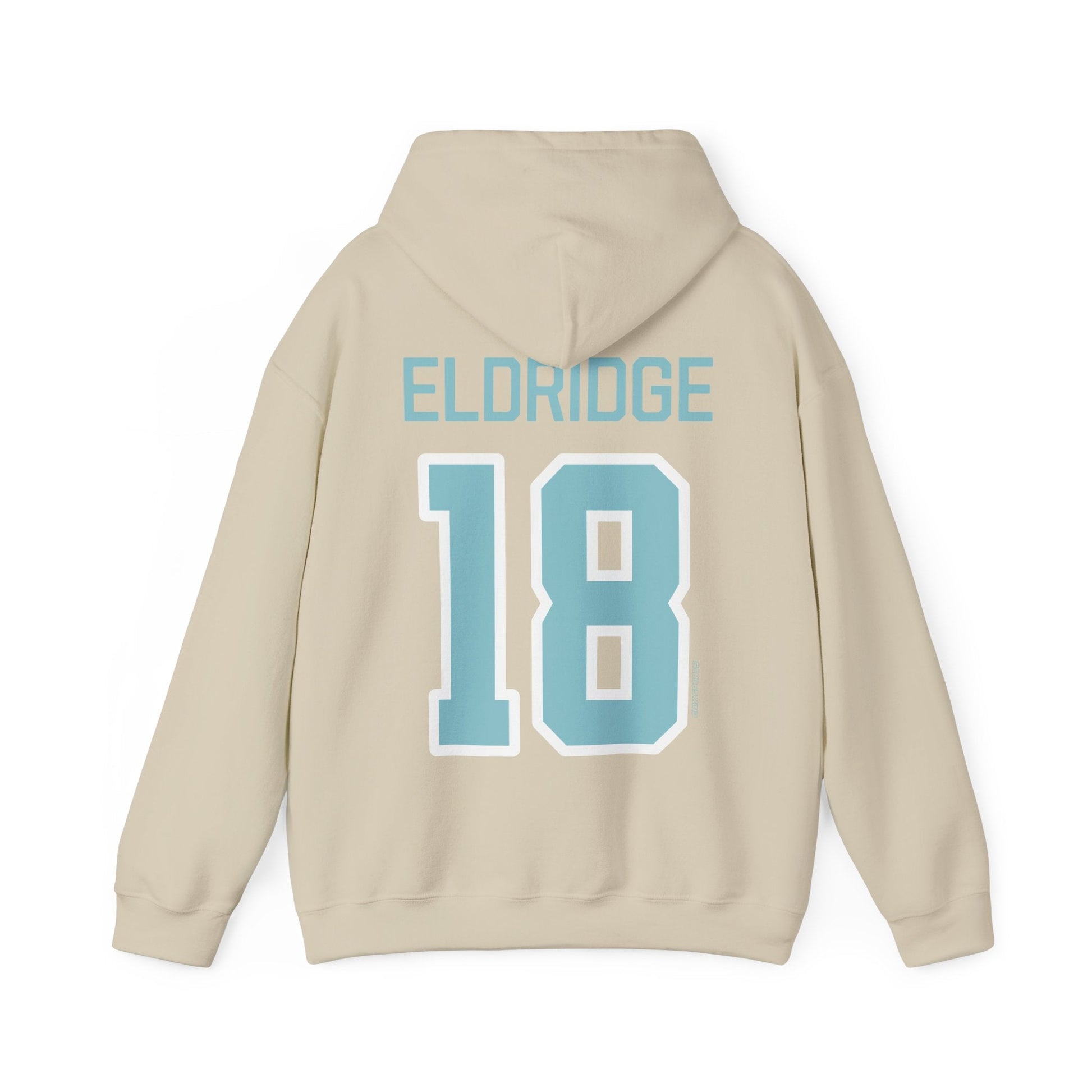 Jessie Eldridge Fleet Unisex Heavy Hoodie - No Sleeve Print | Chix Sports