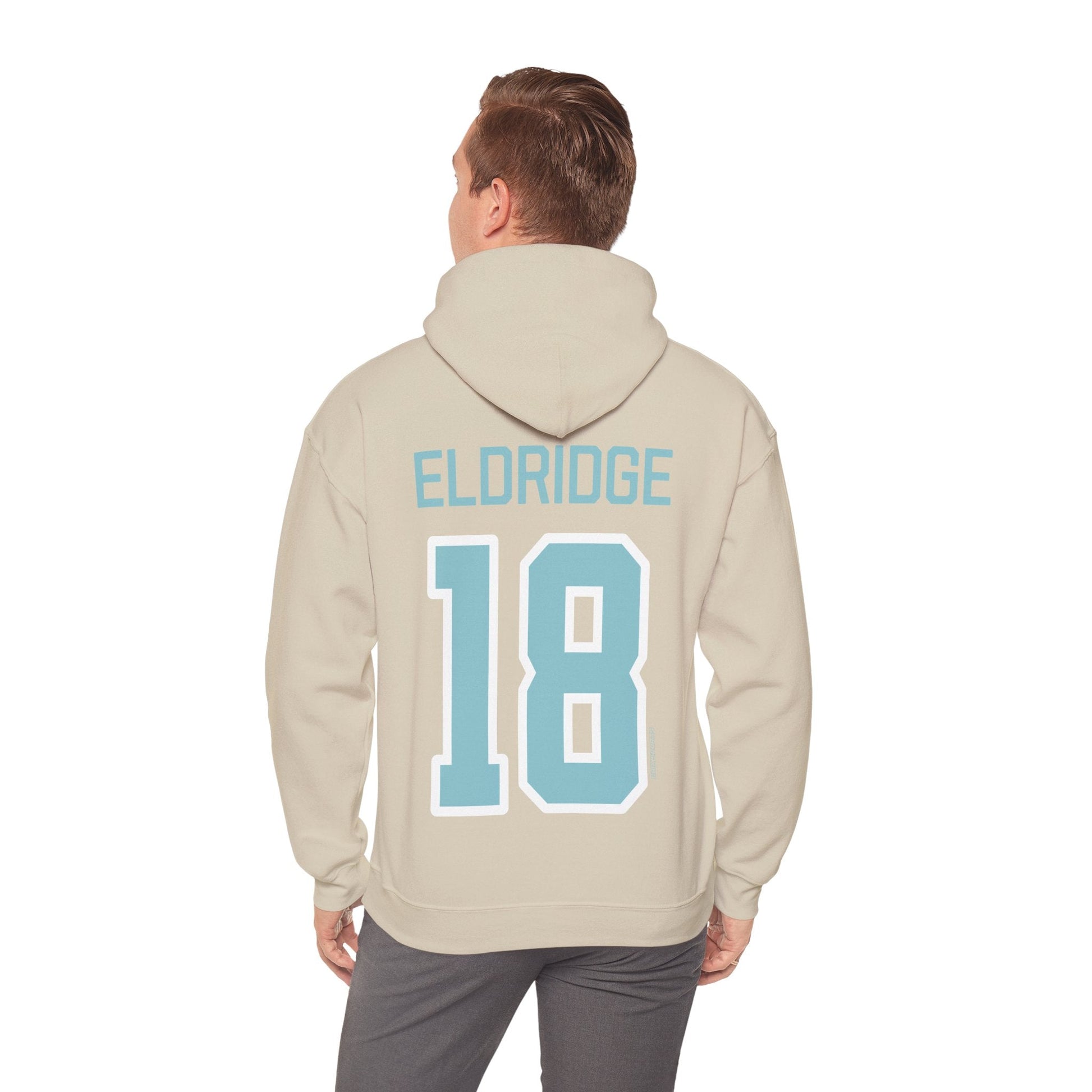 Jessie Eldridge Fleet Unisex Heavy Hoodie - No Sleeve Print | Chix Sports