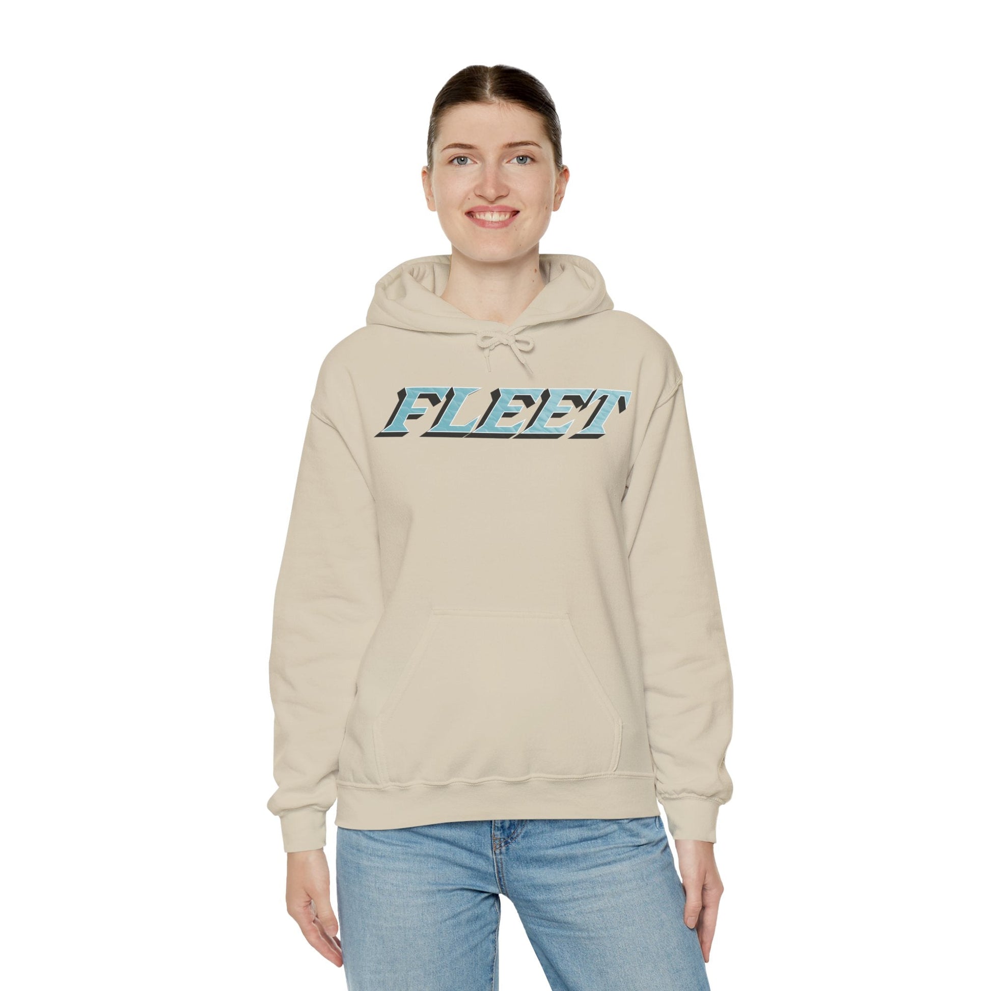 Jessie Eldridge Fleet Unisex Heavy Hoodie - No Sleeve Print | Chix Sports