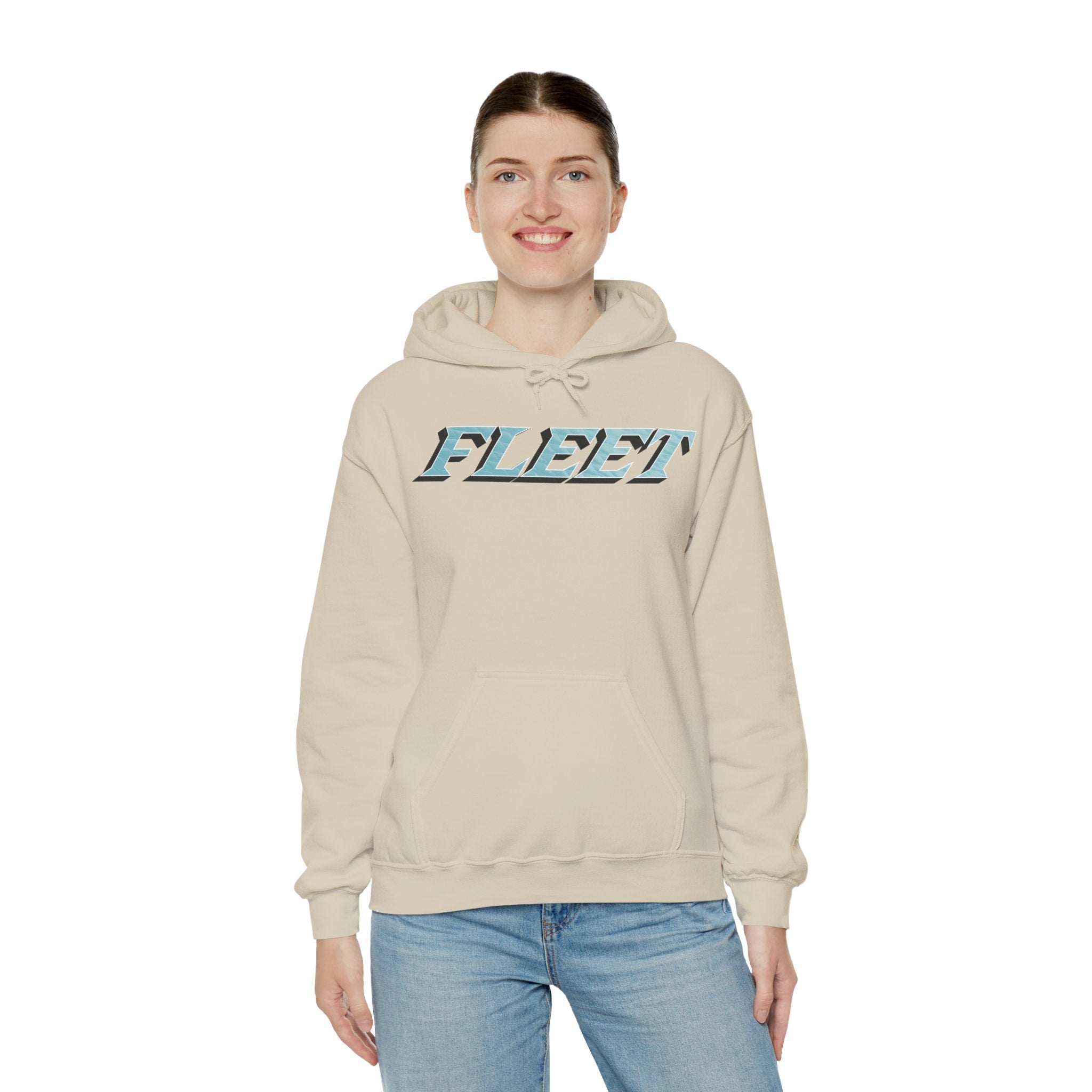 Jessie Eldridge Fleet Unisex Heavy Hoodie - No Sleeve Print | Chix Sports