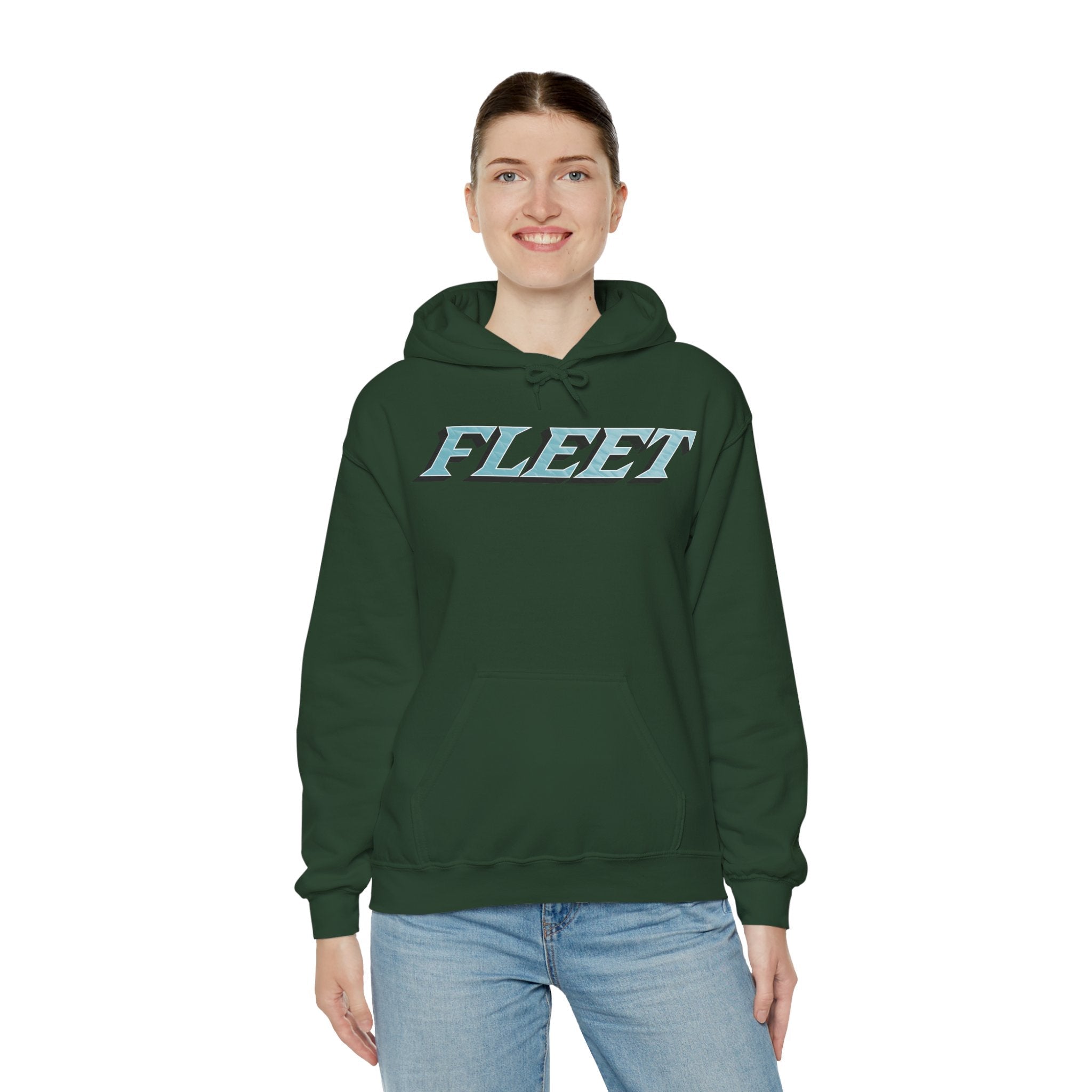 Jessie Eldridge Fleet Unisex Heavy Hoodie - No Sleeve Print | Chix Sports