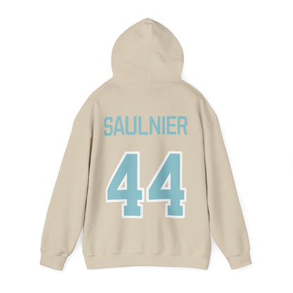 Jill Saulnier Heavy Fleet Hoodie - No Sleeve Print | Chix Sports