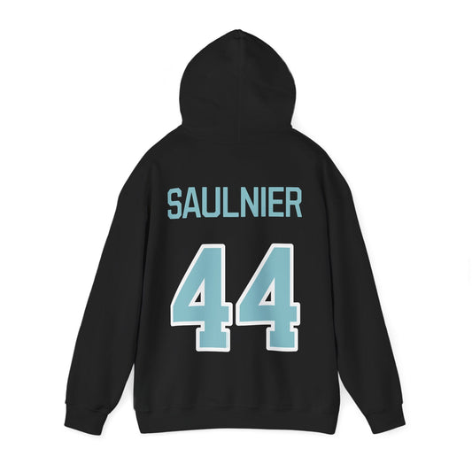 Jill Saulnier Heavy Fleet Hoodie - No Sleeve Print | Chix Sports