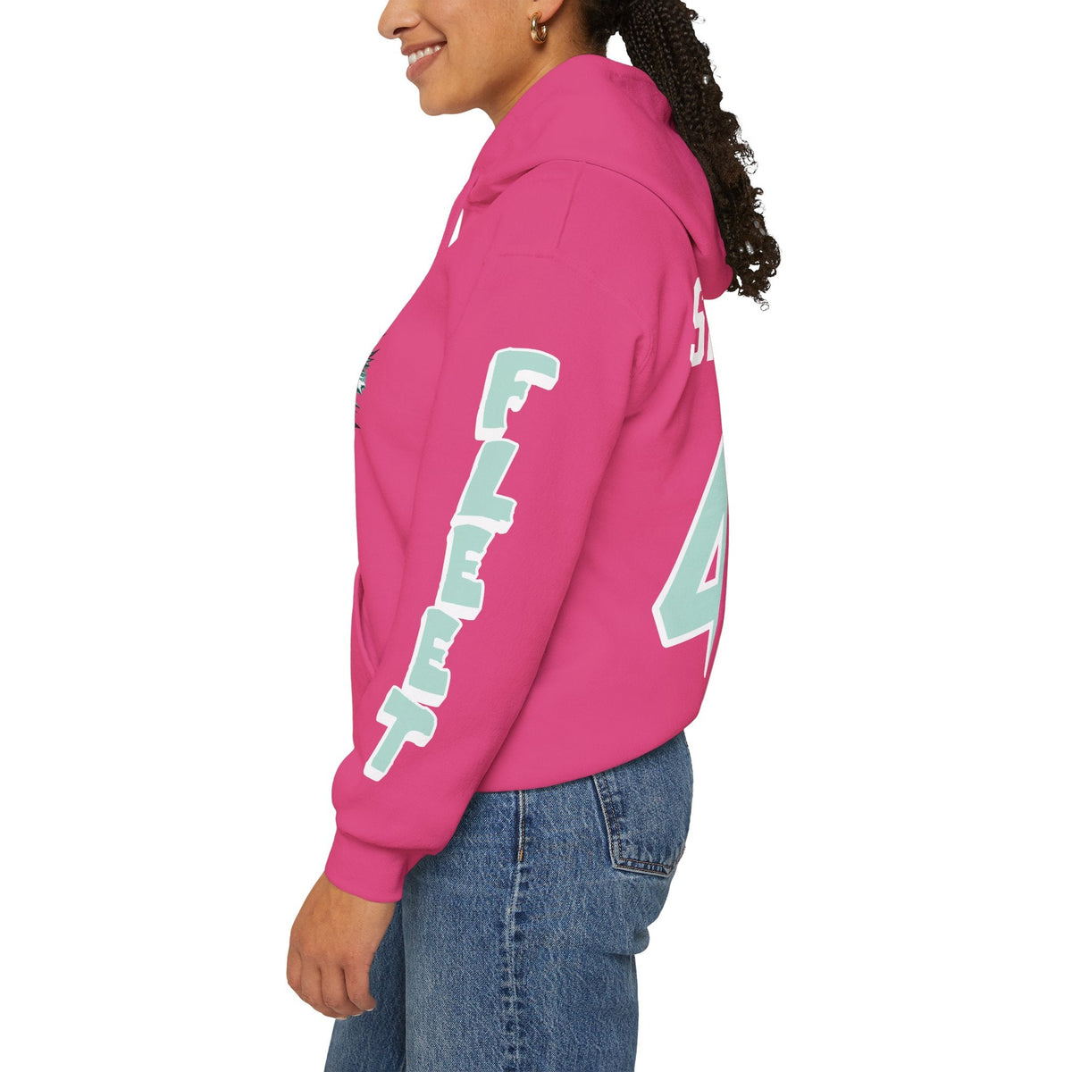 Jill Saulnier Unisex Fleet Hoodie in Dark Heather | Chix Sports