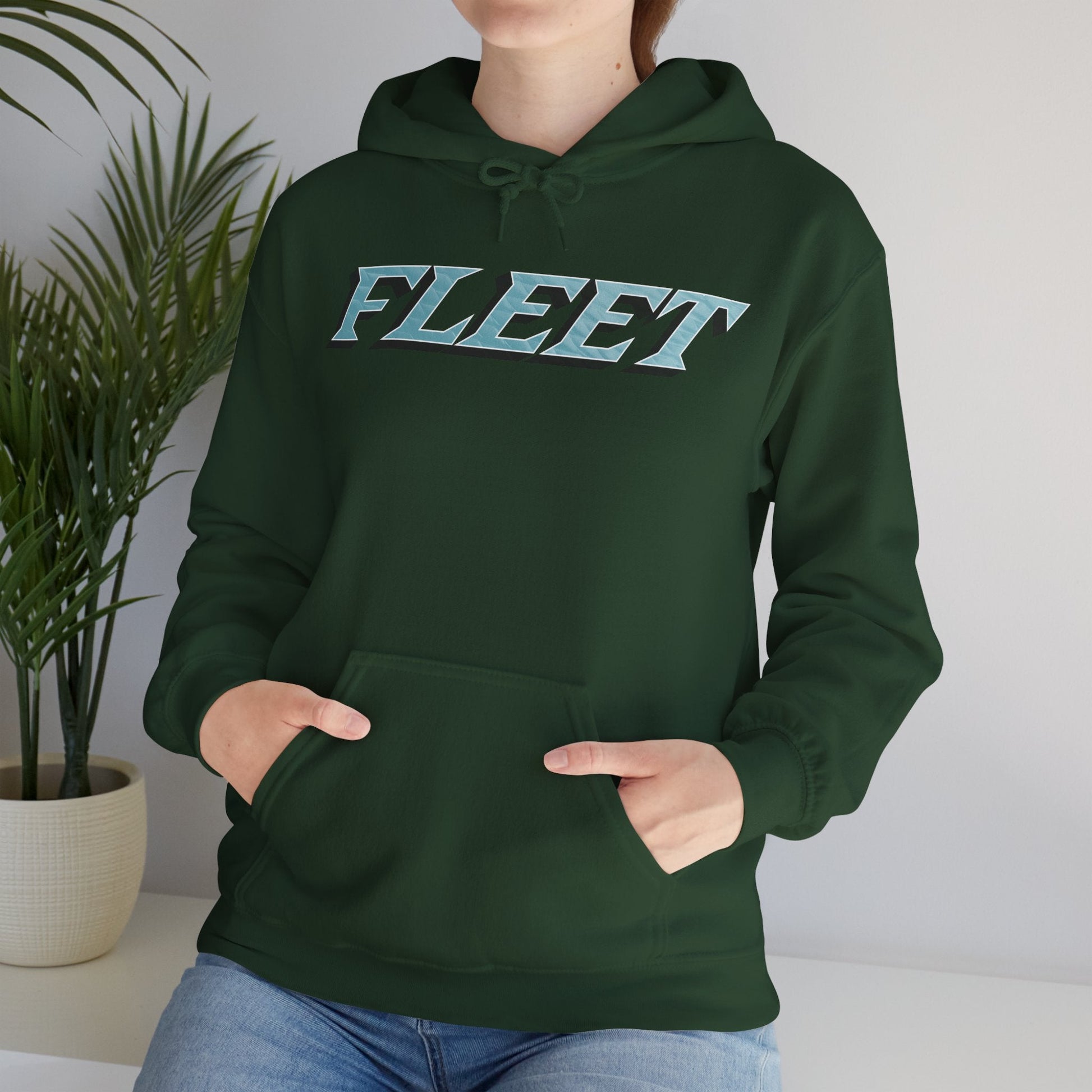 Jill Saulnier Unisex Fleet Hoodie - No Sleeve Print | Chix Sports