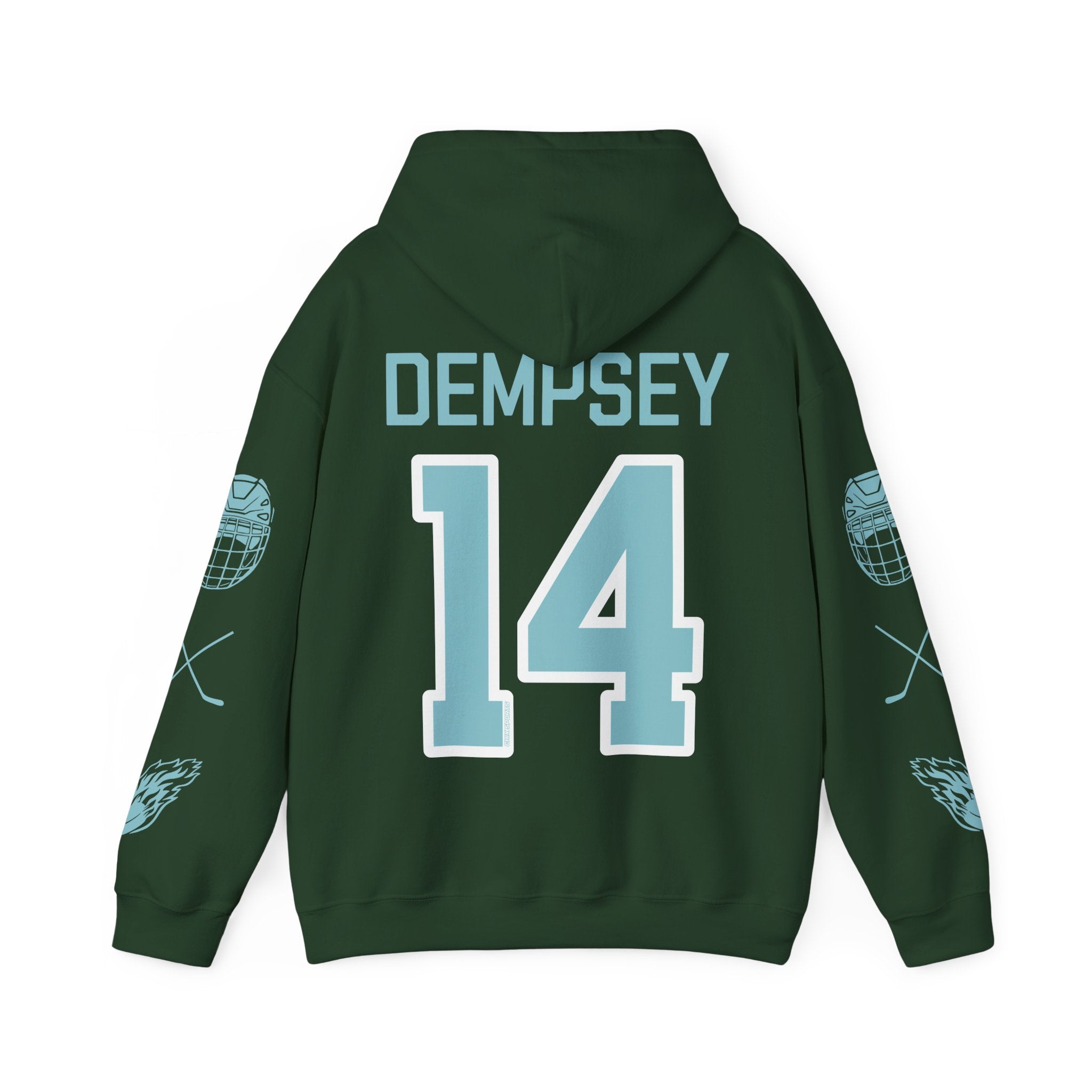 Jillian Dempsey 14 Heavy Fleet Hoodie | Chix Sports