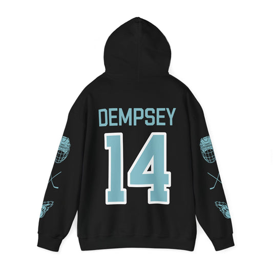 Jillian Dempsey 14 Heavy Fleet Hoodie | Chix Sports